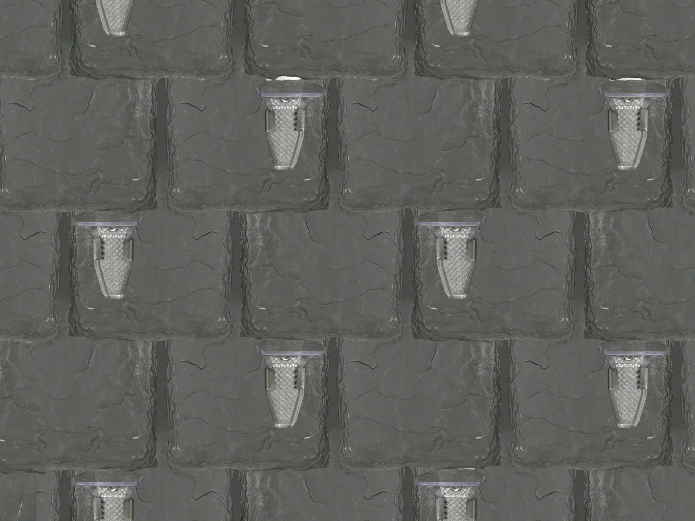 Adhesives are not very effective on these roofing materials and mechanical fastening of brackets or guards is extremely difficult