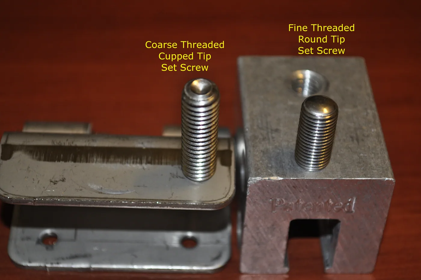 The bottom line is simple, all clamps and all set screws can damage the seams and panel finish if used improperly