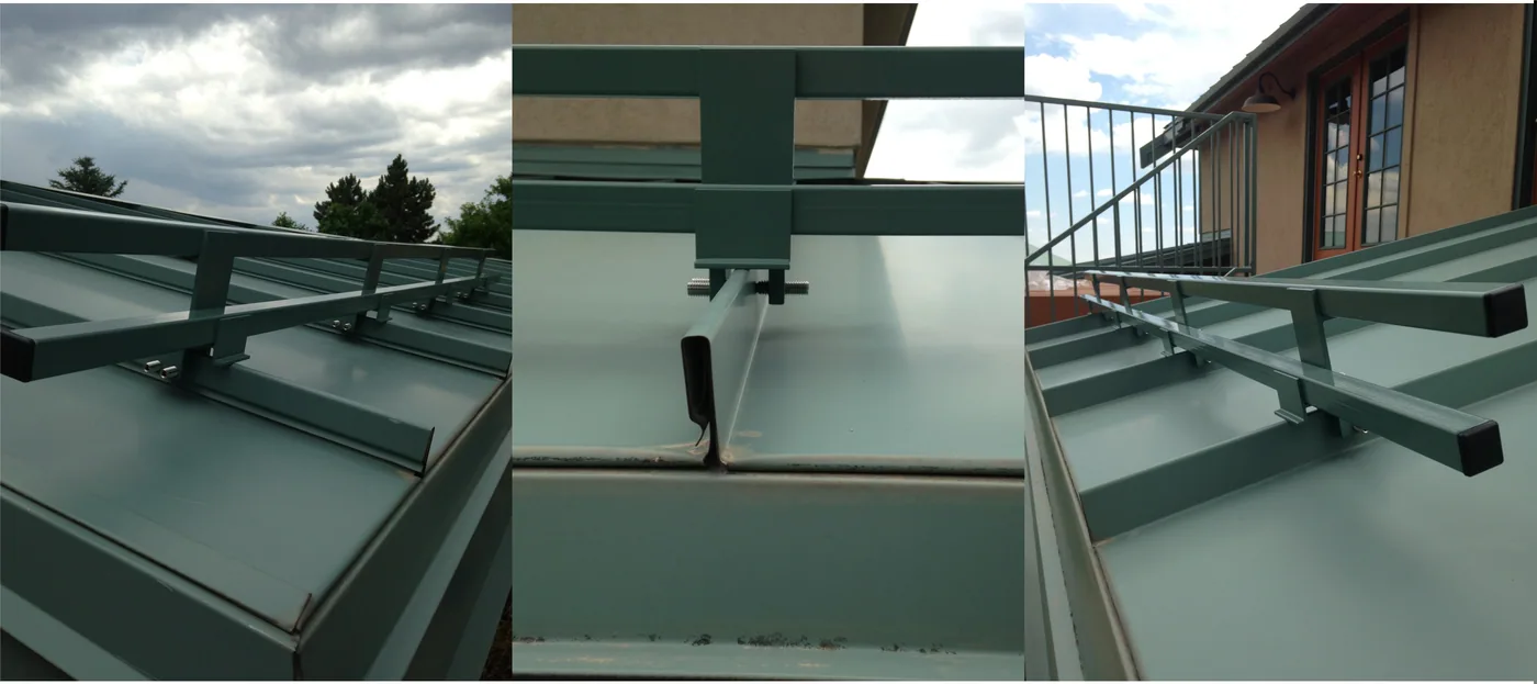 It is important to use flat faced bar and clamps at every seam for this type of design