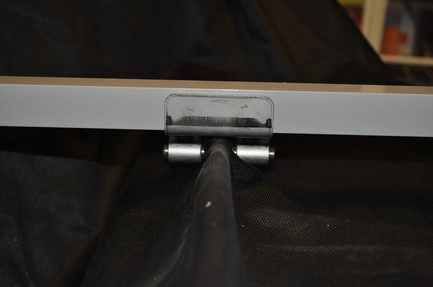 an example of a popular stainless steel clamp that allows the bar to simply drop into the clamp, the bar is then attached with 2 Tek screws on the upslope side