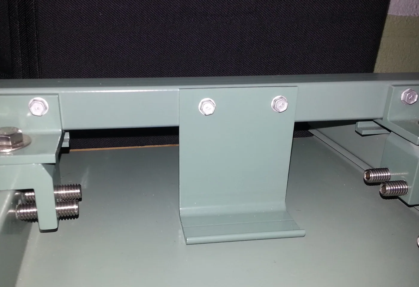 It protects the roof from snow and ice sliding UNDER or ramping OVER the bar